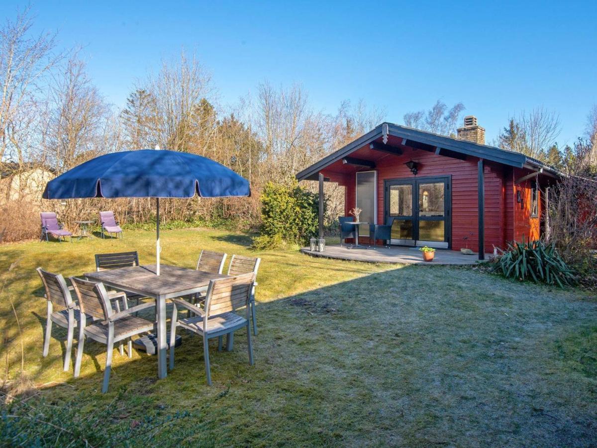 4 Person Holiday Home In Nibe Esterno foto